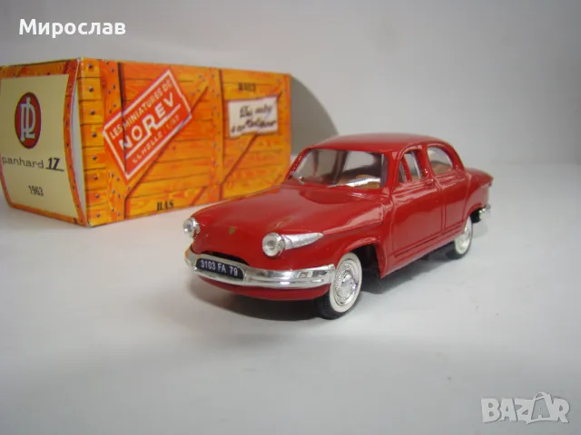 NOREV 1/43 PANHARD ИГРАЧКА КОЛИЧКА МОДЕЛ, снимка 7 - Колекции - 48425012