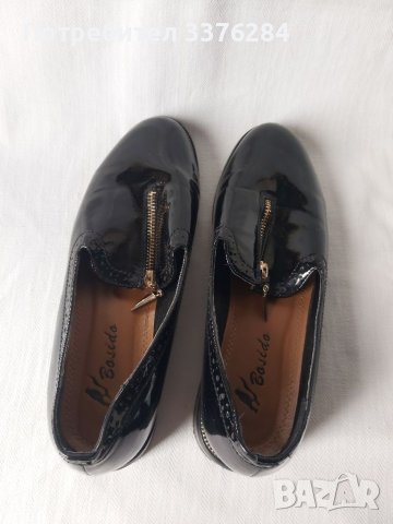 Черни лачени обувки Bosido, снимка 8 - Дамски елегантни обувки - 40582482