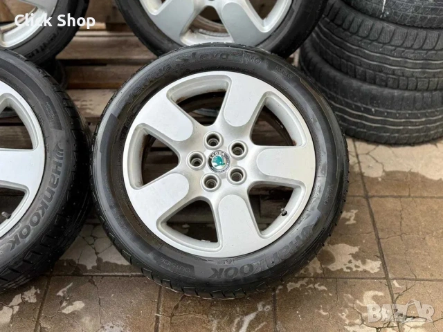 5х112 Джанти 17 цола Шкода 5x112 Skoda, снимка 5 - Гуми и джанти - 53500934