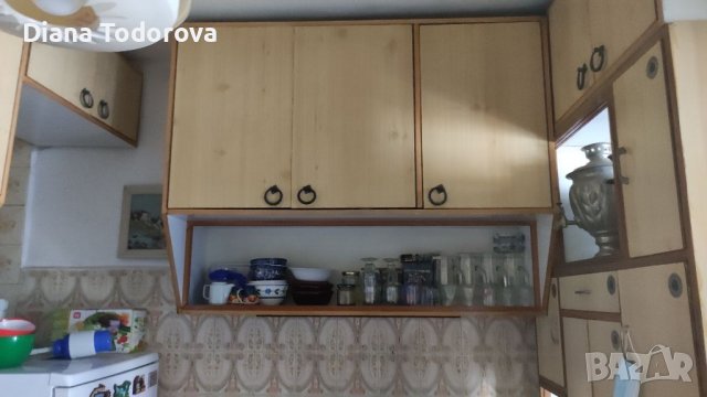 Продавам горни кухненски шкафове от старите -здрави корпус, снимка 3 - Шкафове - 38009975