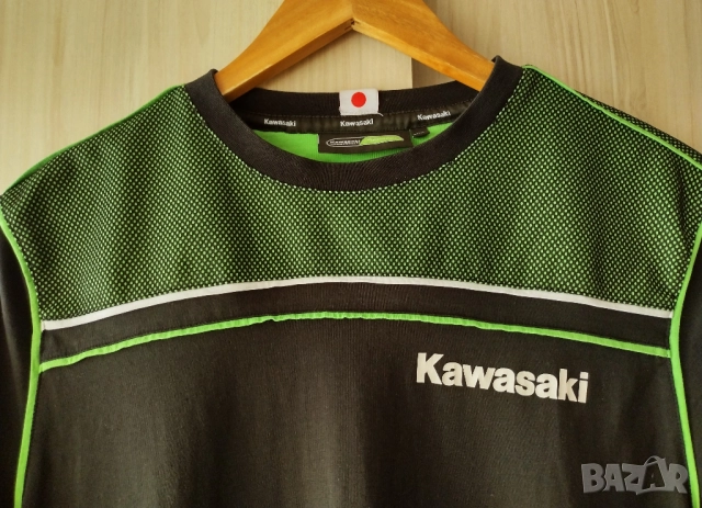 Kawasaki Motor Racing - мъжка тениска, снимка 4 - Тениски - 51895478