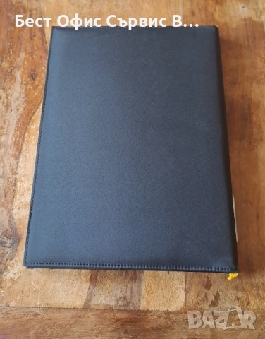 папка луксозна за документи черен с жълто без/с цип Марксман Marksman Размер А4 , снимка 15 - Ученически пособия, канцеларски материали - 52317836