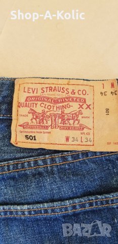 Original Vintage LEVI STRAUSS Denim Printed Jeans, снимка 3 - Дънки - 35043914