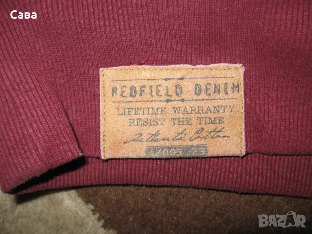 Ватирана блуза REDFIELD  мъжка,7-10ХЛ, снимка 5 - Блузи - 48253780