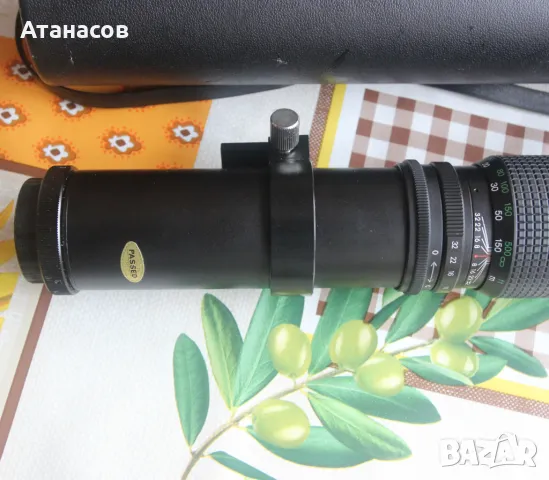 Телеобектив на T2 - ALBINAR 500 mm f/ 8, снимка 4 - Обективи и филтри - 47483870