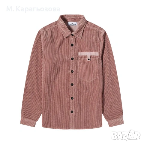 Мъжко! Stone Island Corduroy Overshirt, Размер XL