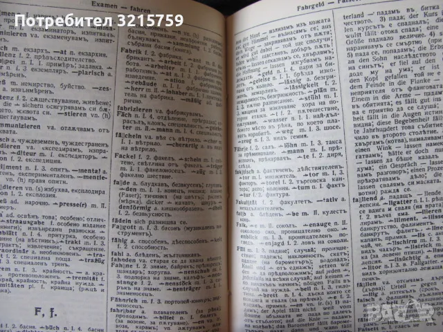 1927г. немско-български речник , Футековъ, снимка 7 - Чуждоезиково обучение, речници - 48589237