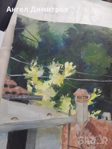 Картина акварел , снимка 6 - Картини - 51891482