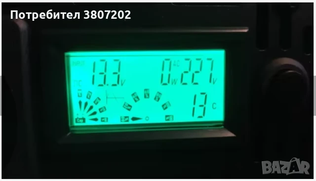 Инвертор чиста синусоида с LCD екран 5000W DC 12/24v към AC220v-50Hz, снимка 6 - Друга електроника - 50635443