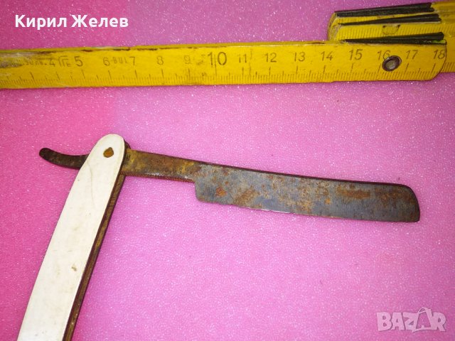 Старинен НЕМСКИ РЯДЪК КОЛЕКЦИОНЕРСКИ БРЪСНАЧ 43164, снимка 4 - Колекции - 44010410