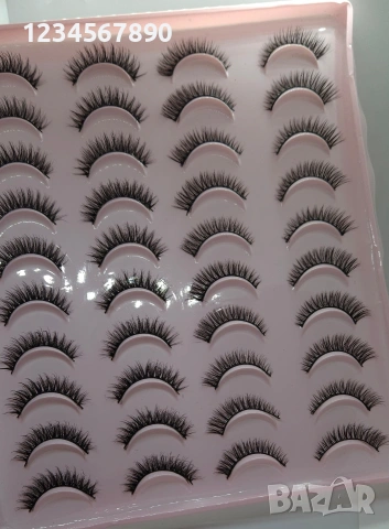 3D Мигли 20 чифта, снимка 4 - Козметика за лице - 53522328