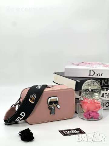 Дамска чанта Karl Lagerfeld - Налични различни цветове Код D941, снимка 3 - Чанти - 47317815