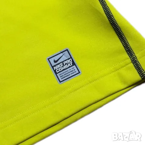 Оригинална мъжка спортна блуза Nike Pro Combat | S размер, снимка 3 - Блузи - 48697751