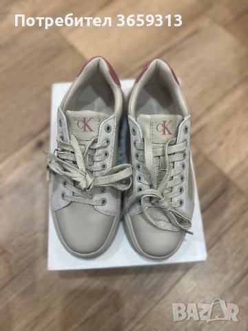 Дамски кецове Calvin Klein Jeans, снимка 2 - Кецове - 52893287