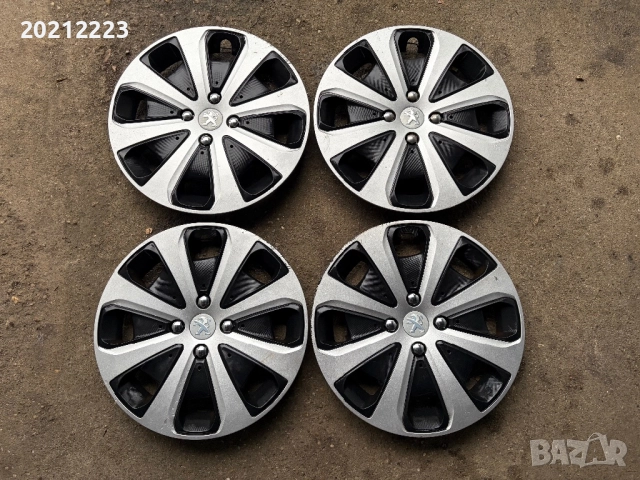 4 броя оригинални тасове за Peugeot Partner 15