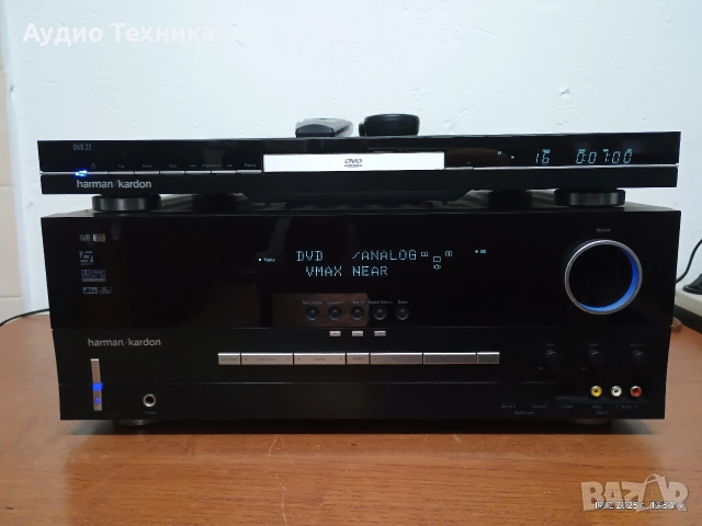 Ресивър (усилвател) harman/kardon AVR 135 + DVD 22 Перфектни! , снимка 4 - Ресийвъри, усилватели, смесителни пултове - 52855846
