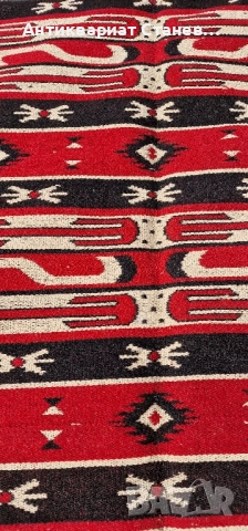 Български килим с етнографски чар, снимка 12 - Килими - 51736720
