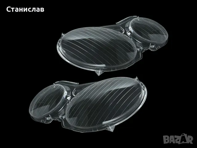Стъкла (капаци) за фарове за Mercedes E-Class W211, снимка 4 - Части - 47660201
