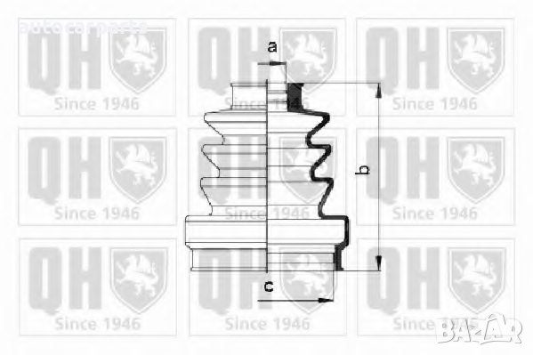 Комплект маншон за полуоска за ФОРД Ескорт и Фиеста / FORD Escort и Fiesta, снимка 2 - Части - 43545879