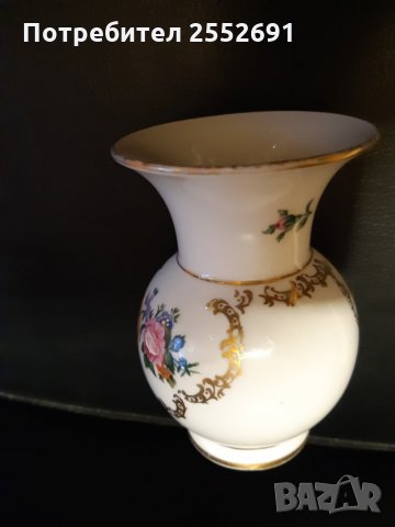 Порцеланова вазичка, снимка 3 - Антикварни и старинни предмети - 28184421