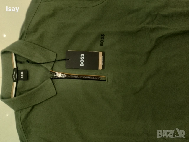 Мъжка тениска Хуго БОСС 3ХЛ последен адрес , снимка 2 - Тениски - 53168924