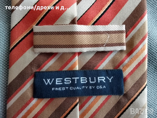 Копринена вратовръзка Westberry, снимка 3 - Други - 51678127