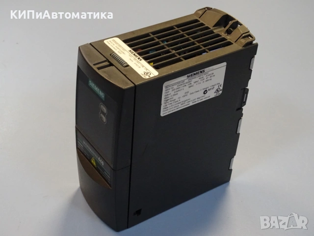 честотен регулатор Siemens Micromaster 440 6SE6440-2AB12-5AA1 0.2kW 200/240V на части, снимка 8 - Резервни части за машини - 53151677
