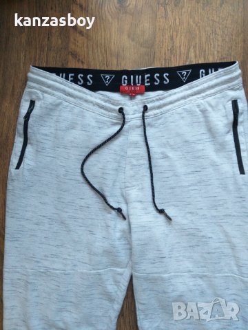 Guess regular fit heather jogges - страхотно мъжко долнище, снимка 3 - Спортни дрехи, екипи - 43931163