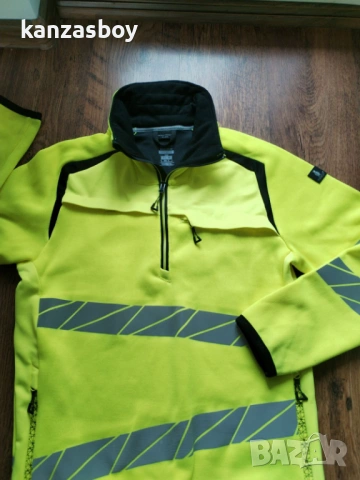 Mascot Accelerate Safe Knitted Jumper With Half Zip - мъжко работно горнище НОВО БЕЗ ЕТИКЕТИ М, снимка 4 - Спортни дрехи, екипи - 53248926