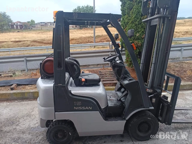 Мотокар Nissan НОВ ВНОС ГАЗОКАР , ИЗРАВНИТЕЛ 4 МЕТРА, снимка 4 - Индустриална техника - 51210105