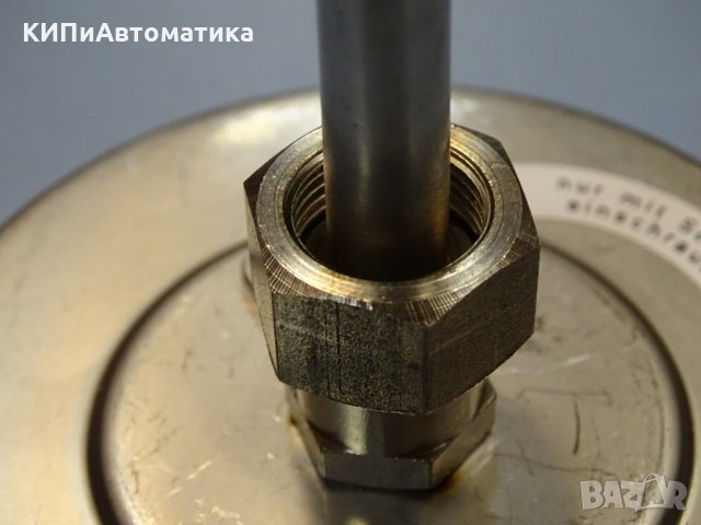 биметален термометър JUMO immersion thermometer ф100mm, -30/+50°C, L-100mm, снимка 6 - Резервни части за машини - 35228784