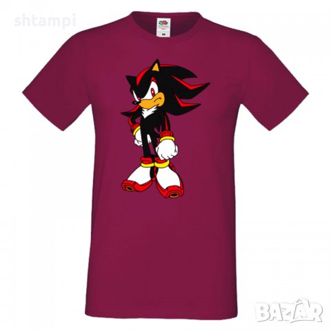 Мъжка тениска Sonic Shadow Игра,Изненада,Подарък,Празник,Повод, снимка 13 - Тениски - 37243941