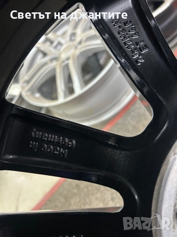 Джанти 17 цола Mercedes C klass W204/205/206 CLA Спорт Пакет Оригинални , снимка 6 - Гуми и джанти - 53578650