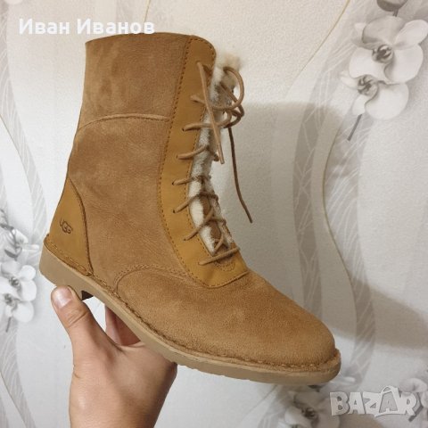 БОТУШИ UGG DANEY CHESTNUT номер 40, снимка 8 - Дамски ботуши - 43957100