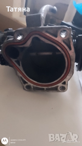 Дроселова клапа за BMW- БМВ-Е46-1.6-1.8 бензин комплект с гофрето и дебитомера, снимка 5 - Части - 51842076