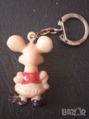 Много стар ключодържател мишле - с маркировка Hong Kong, снимка 4 - Колекции - 43677148