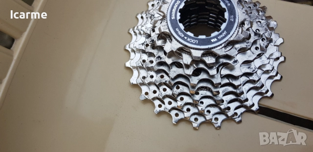 Касета Shimano 9 скорости, CS-HG400-9, снимка 5 - Части за велосипеди - 52214389