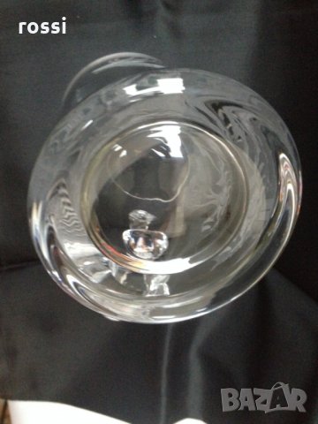 Немска ловна ръчно шлифована стъклена чаша за бира 0,5 л.,  нова, снимка 10 - Колекции - 27099048
