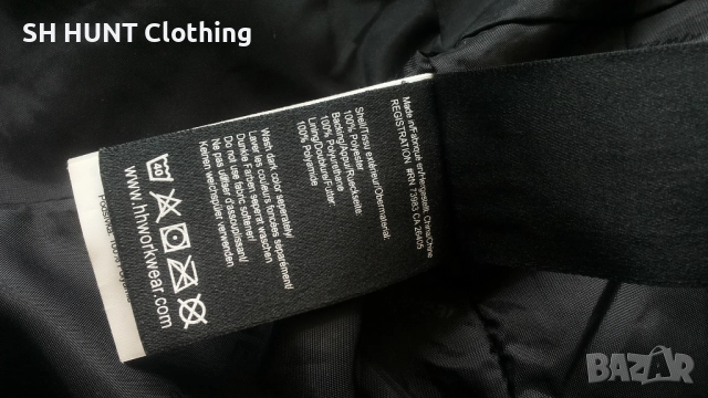 HELLY HANSEN 71330 Breathable Waterproof Work Coat размер M работно яке водонепромокаемо W4-372, снимка 17 - Якета - 52067439