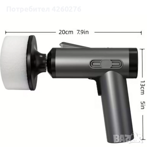 Безжична полираща машина за автомобил, снимка 2 - Аксесоари и консумативи - 52455495