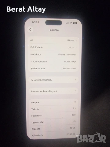 iPhone 14 Pro Max 128 ГБ Пълен комплект , снимка 4 - Apple iPhone - 53422189
