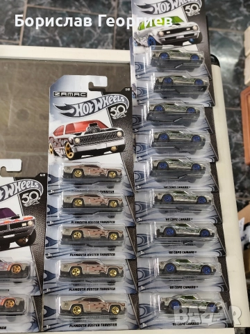 Колички Hot Wheels 50th Anniversary Zamac 2017, снимка 6 - Колекции - 52875062