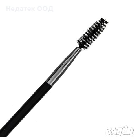 Двойна четка за вежди и мигли, Черна, снимка 3 - Козметика за лице - 43670704