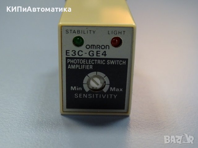 фотосензор Omron E3C-GE4 photoelectric switch amplifier unit, снимка 3 - Резервни части за машини - 38281705