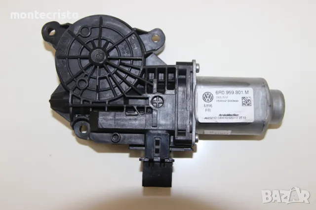 Предно ляво моторче механизъм врата Seat Ibiza IV (2008-2012г.) 6R0959801M / 6R0 959 801 M, снимка 1