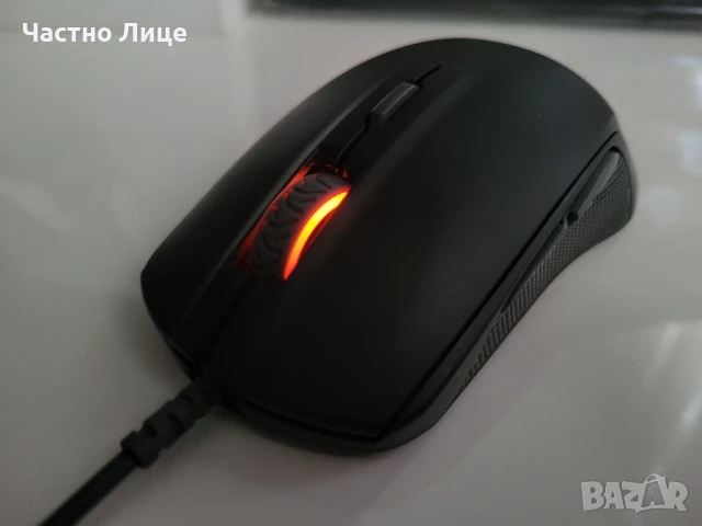 Геймърска мишка SteelSeries Rival 110 , снимка 2 - Клавиатури и мишки - 50589310