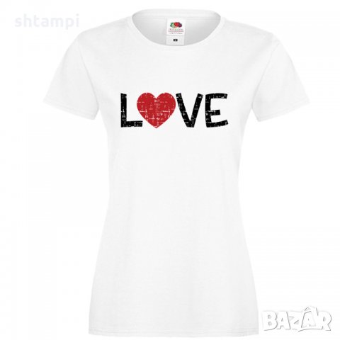 Дамска тениска Love Grunge 2, снимка 4 - Тениски - 35552203