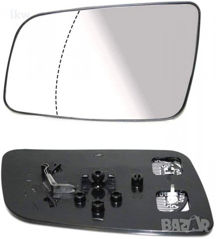 Стъкло за огледало с подгряване за OPEL ASTRA G 1998-2009 Шоф. или Пасаж. страна