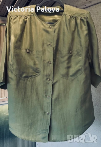 Копринена риза LOTZ Германия, снимка 7 - Ризи - 51273385