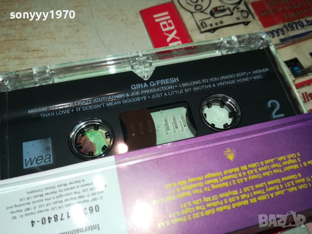 заявена-GINA G/FRESH-ORIGINAL TAPE 0606251057, снимка 10 - Аудио касети - 50571210